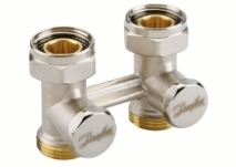 H ventilis RLV-KS 3/4x3/4 tiesus nereguliuojamas Danfoss