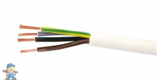 Kabelis BVV-LL 4x1,0 baltas