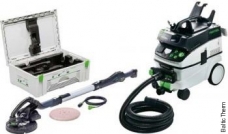 Ilgakotis šlifavimo įrankis FESTOOL LHS 225/CTM 36 E AC-Set PLANEX