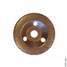 Kietmetalio grūdeliais padengtas šlifavimo diskas 125x22 mm EDMA