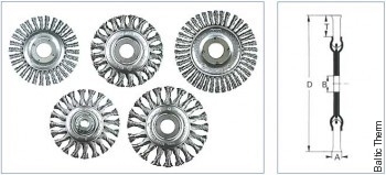 Metalinis šepetys 125x12x22mm OSBORN