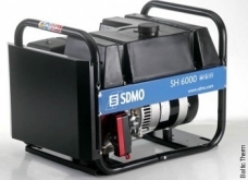 Kintamos elektros srovės generatorius su elektro startu SDMO SH 6000E-2