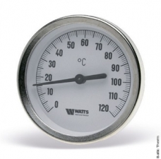 Termometras Watts F+R801 OR 63 mm 0-120°c 50 mm
