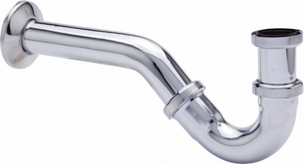 Bidė sifonas Viega 5535 32 x 1 1/4", be ventilio, chromas