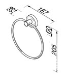 Geesa rankšluosčių žiedas 5504