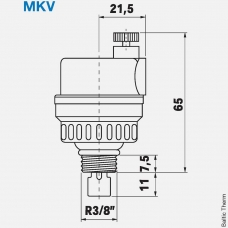 Microvent MKV 15R 1/2 Watts